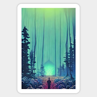 Emerald Forest Sticker